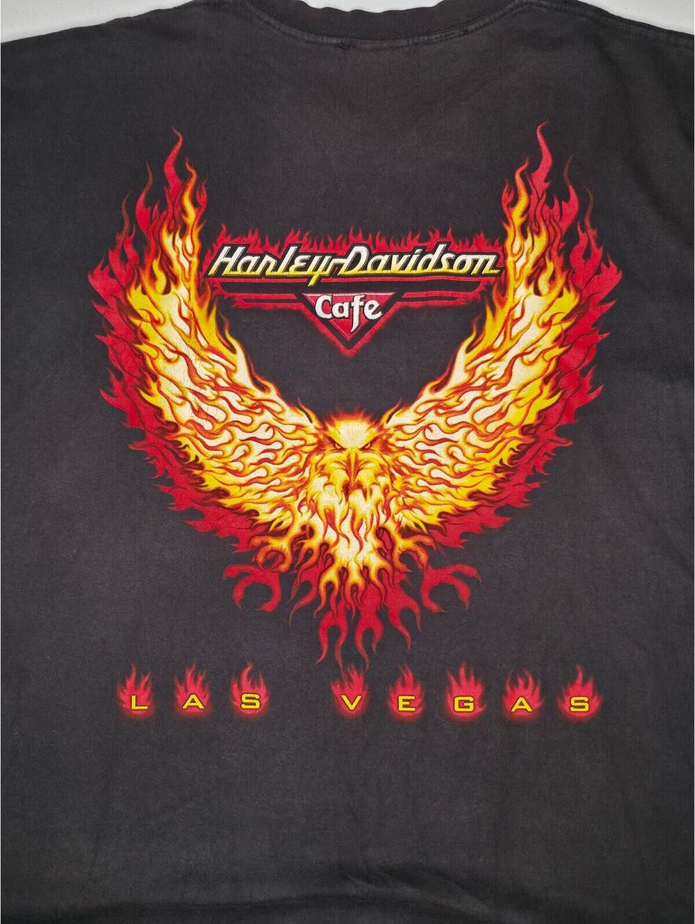 Harley Davidson Las Vegas Cafe Flamer Tee